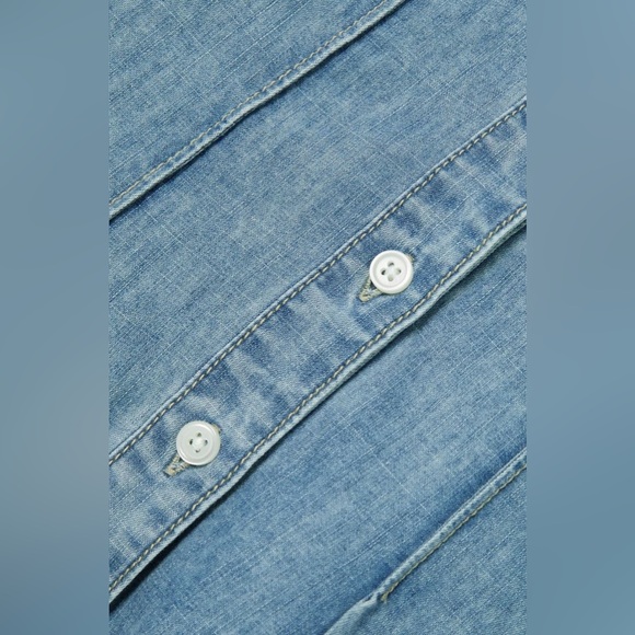 VERONICA BEARD Sedona Top - Color Silverwood - Size 4 - Picture 9 of 10